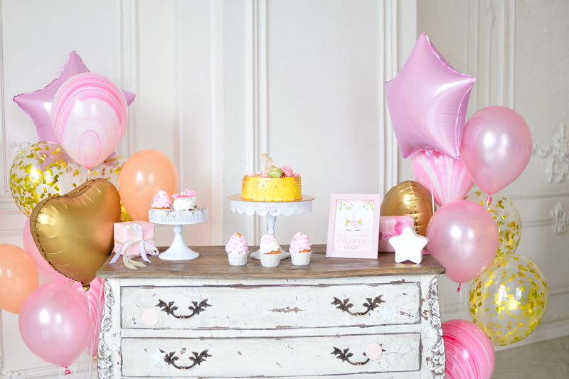 Dekoration mit Luftballons zum festlichen Anlass